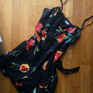 urban outfitters floral romper